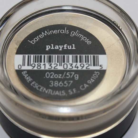 🌟🧚‍♀️PLAYFUL Bareminerals DISCONTINUED Glimpse Eyeshadow NWT/SEALED - Picture 3 of 6